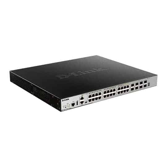 D-Link PoE 370W 20-Port Stackable Managed Switch